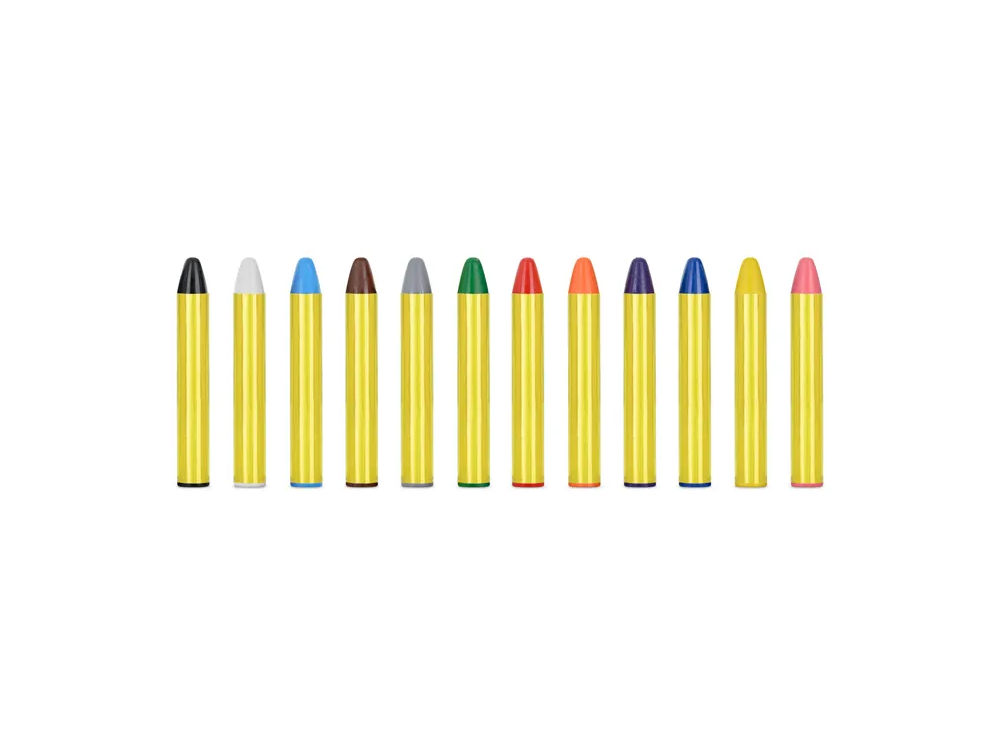 Face painting crayons - PartyDeco - 12 pcs.