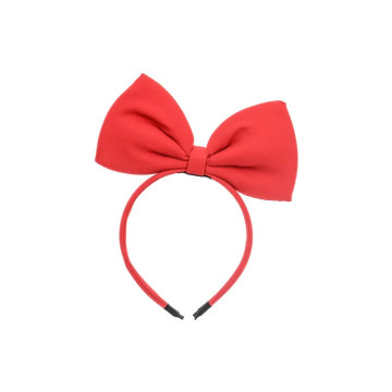 Headband for a child Bow - PartyDeco - red