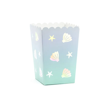 Popcorn boxes Narwhal - PartyDeco - 6 pcs.