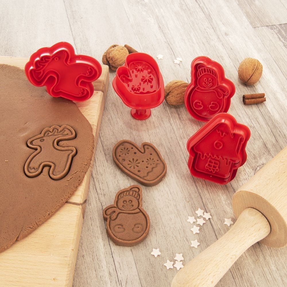 Set of Christmas cookie cutters - Orion - 4 pcs.