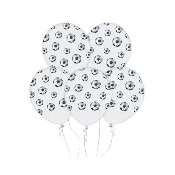 Latex balloons Football - GoDan - 30 cm, 5 pcs.