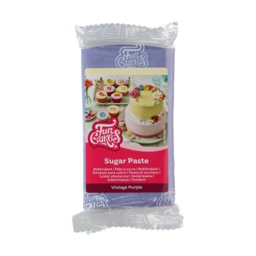 Sugar paste Vintage Purple - FunCakes - 250 g