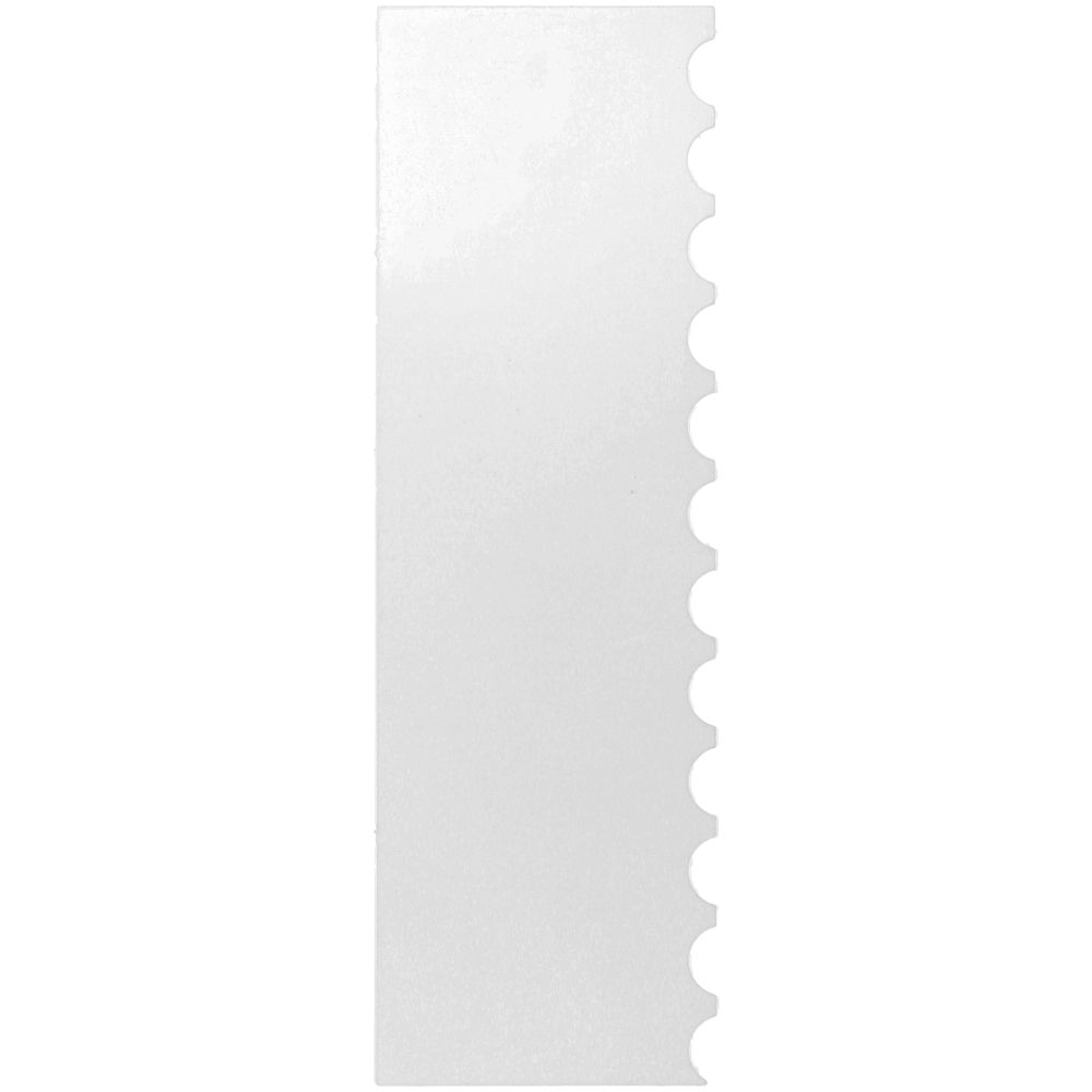 Confectionery comb for cream Serrated - 25 cm