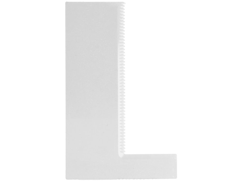 Confectionery comb for cream pattern 8 - 17.5 cm