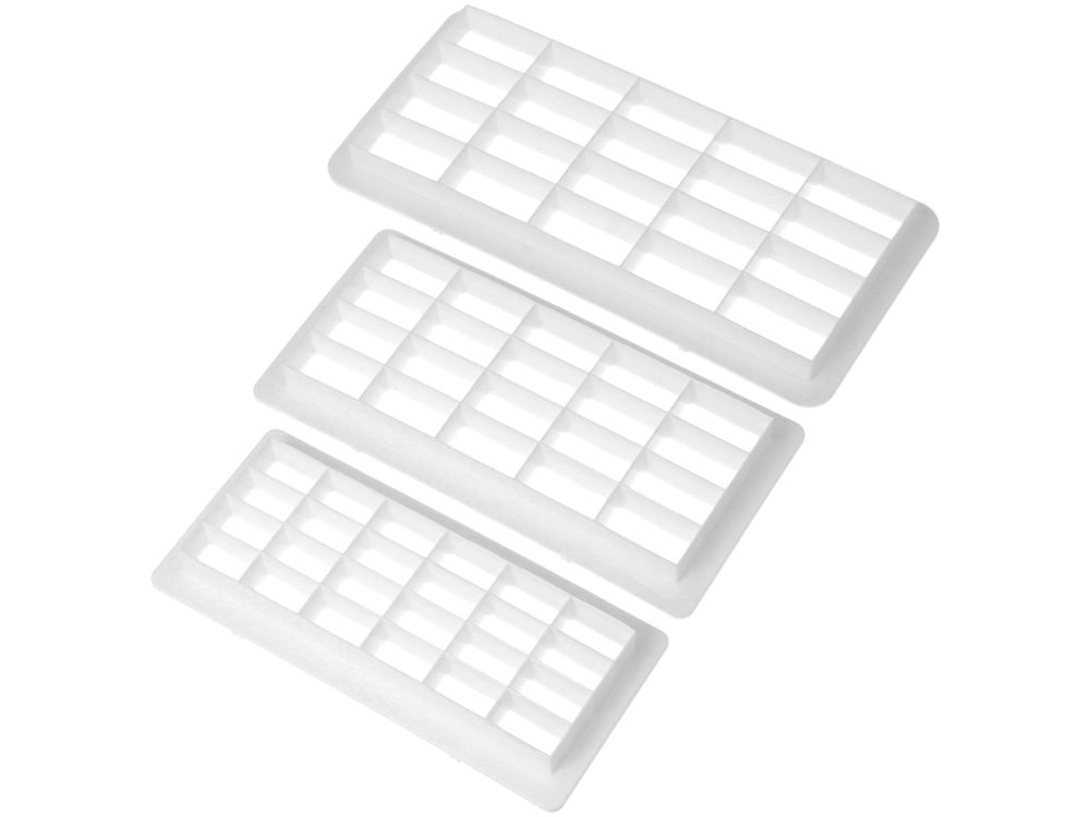 Molds cutters for cakes Rectangles - 3 pcs.