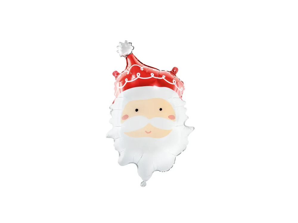 Foil balloon Santa - PartyDeco - 37 x 60 cm