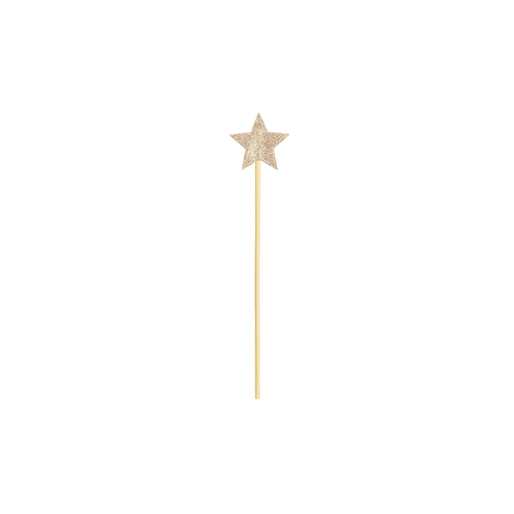 Magic wand Star - PartyDeco - gold