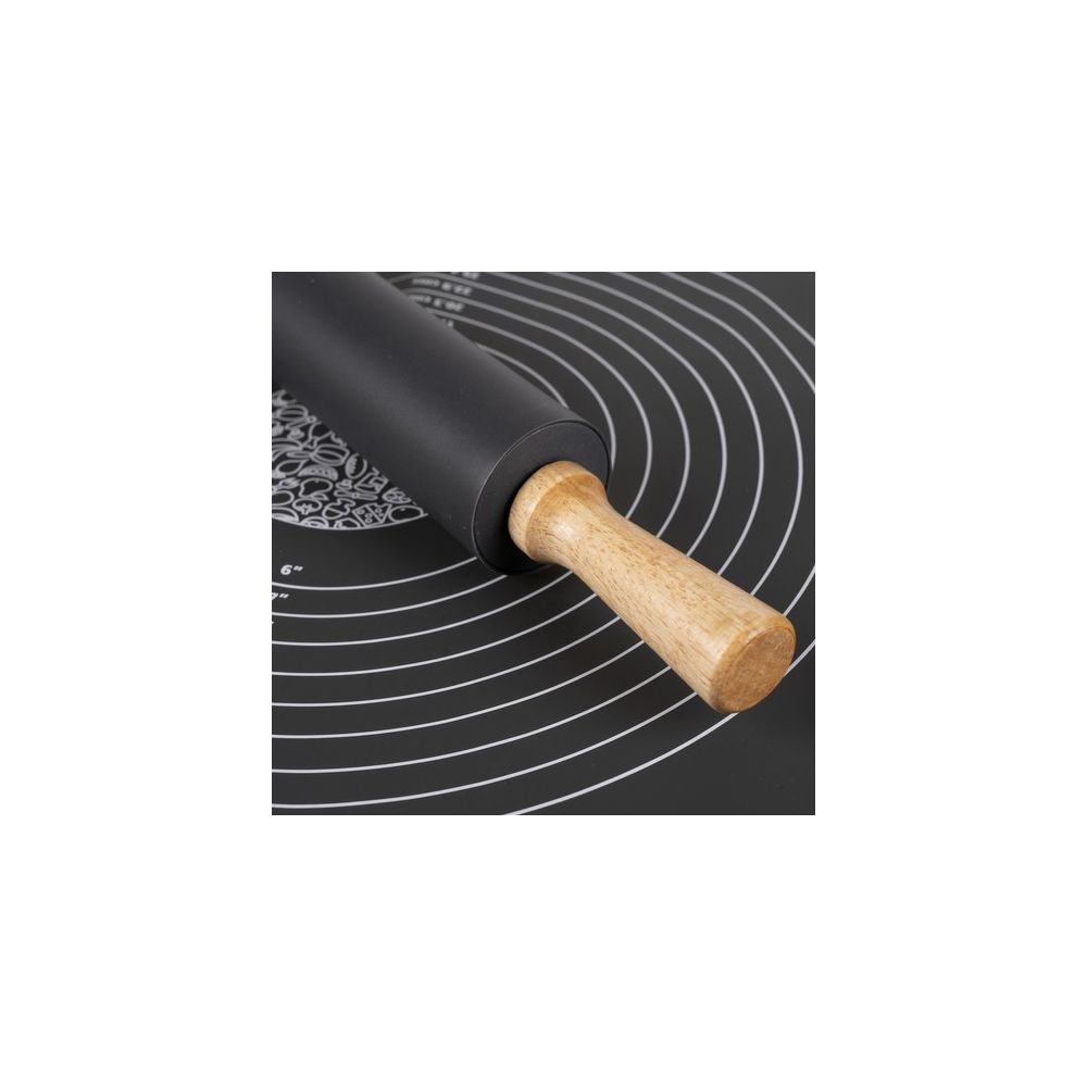 Silicone board and rolling pin - 59.5 x 39.5 cm