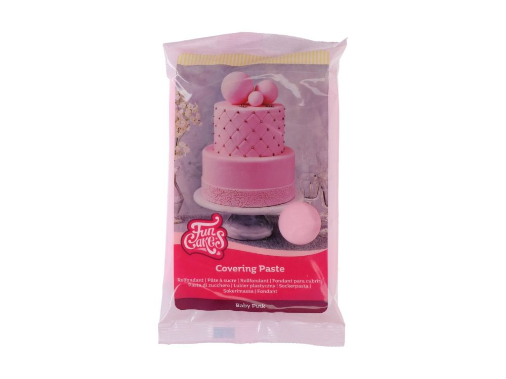Covering paste Baby Pink - FunCakes - 500 g