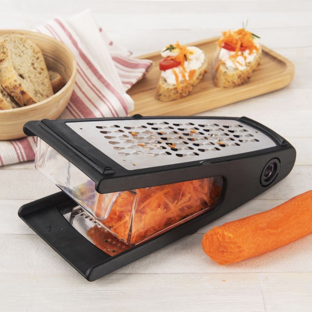 Vegetable grater with container - Orion