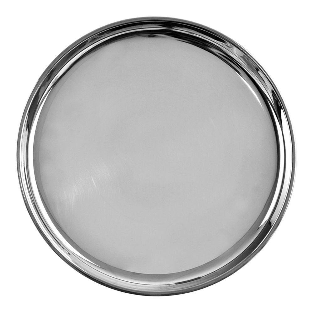 Round steel serving tray - Orion - 23 cm