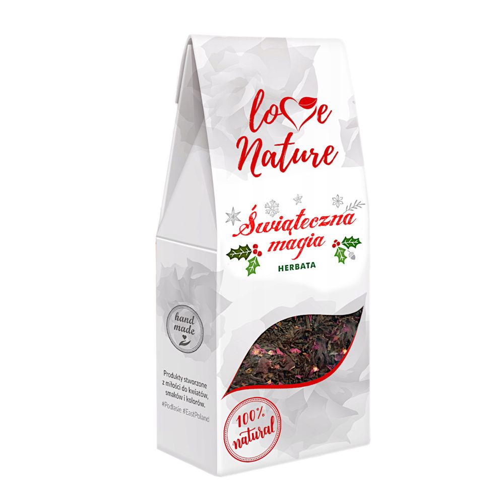 Black leaf tea Christmas Magic - Love Nature - 50 g