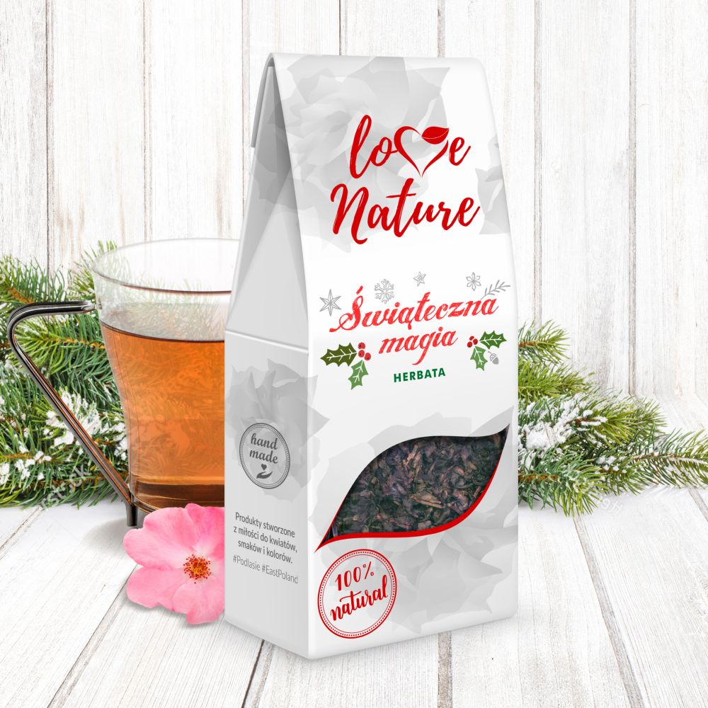 Herbata czarna liściasta Świąteczna Magia - Love Nature - 50 g