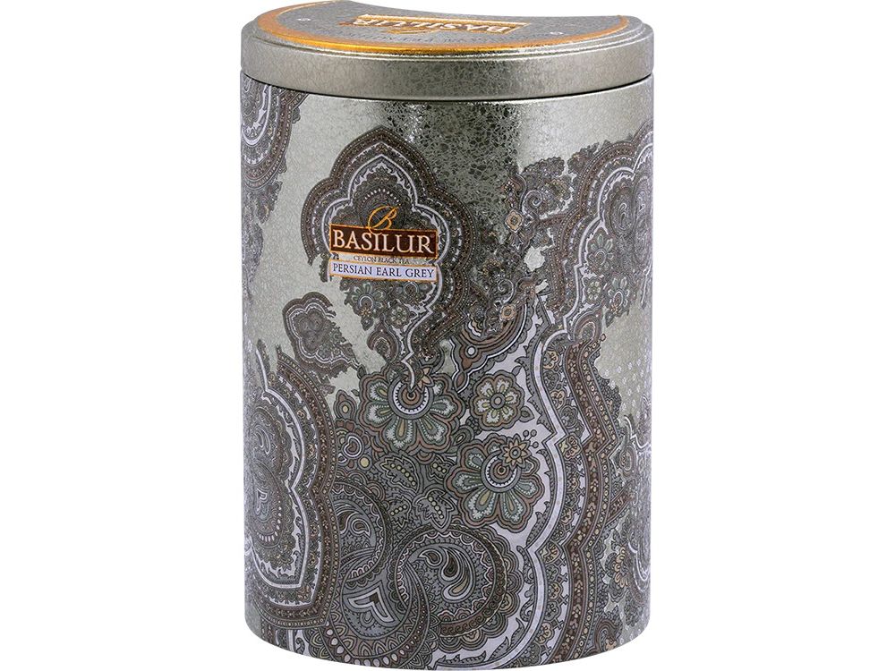 Black tea Persian Earl Grey in can - Basilur Tea - 100 g