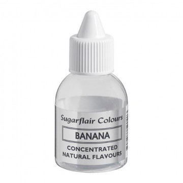 Concentrated natural flavour - Sugarflair - banana, 30 ml
