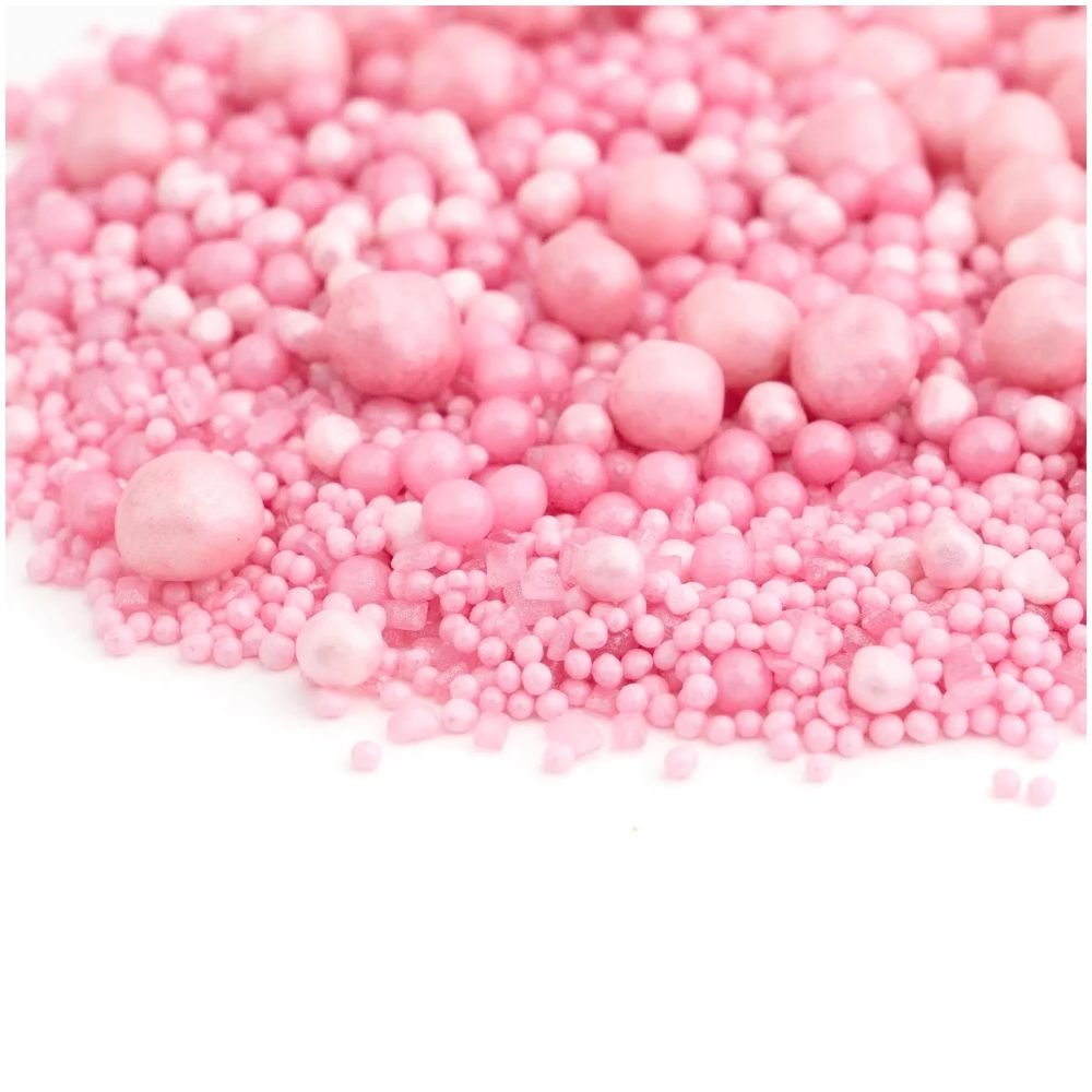 Sugar sprinkle Pink Pearl Core - Sweet Buffet - 90 g