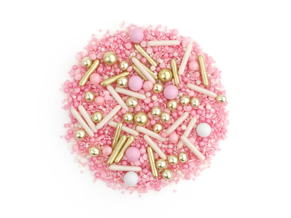 Sugar sprinkle Silky Pink - Sweet Buffet - 90 g