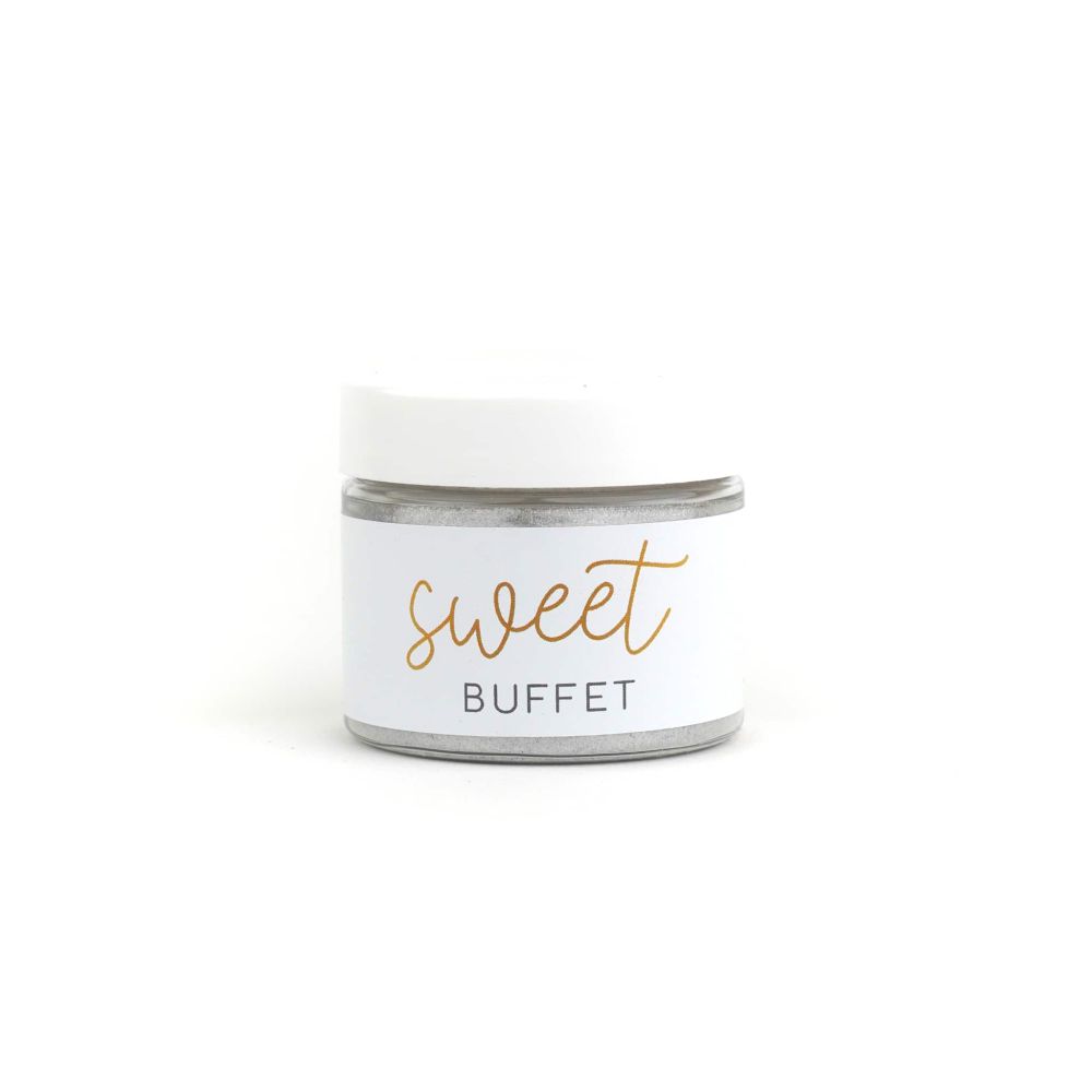 Silver glitter dust for decorating - Sweet Buffet - 10 g