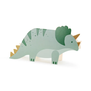 Party invitations Triceratops - PartyDeco - 6 pcs.