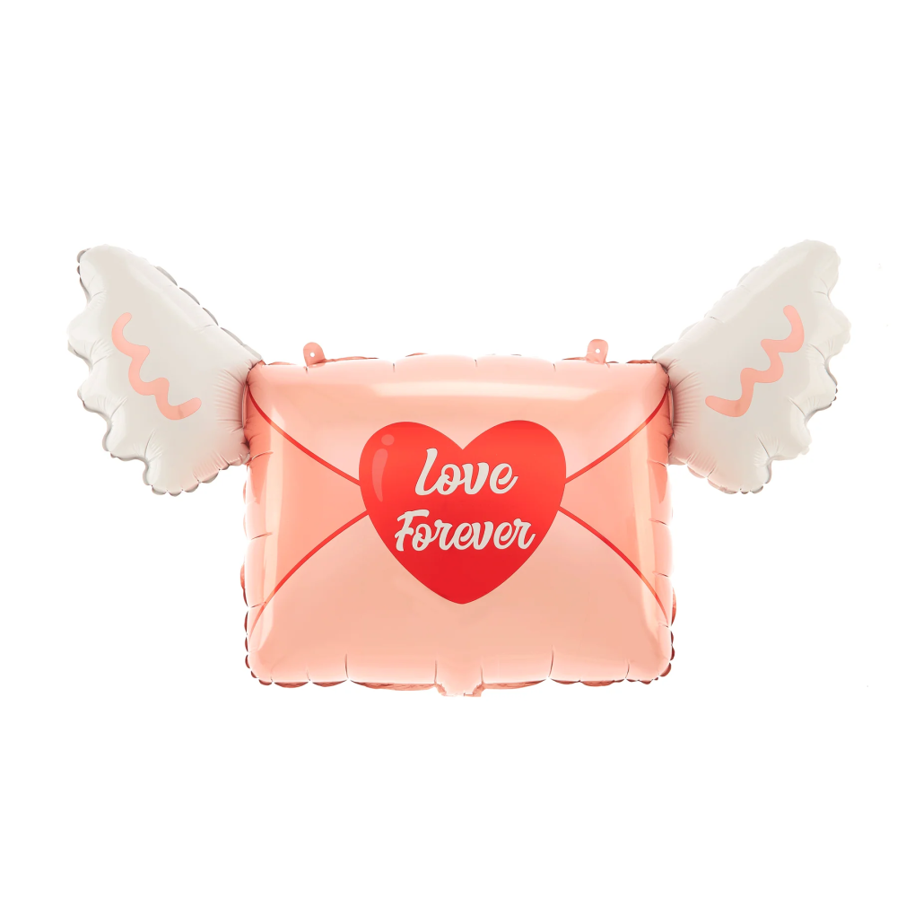 Foil balloon Letter with the inscription Love Forever - 64 x 89 cm
