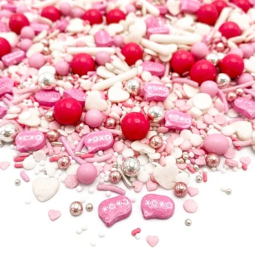 Posypka cukrowa Be my Valentine - Happy Sprinkles - 90 g