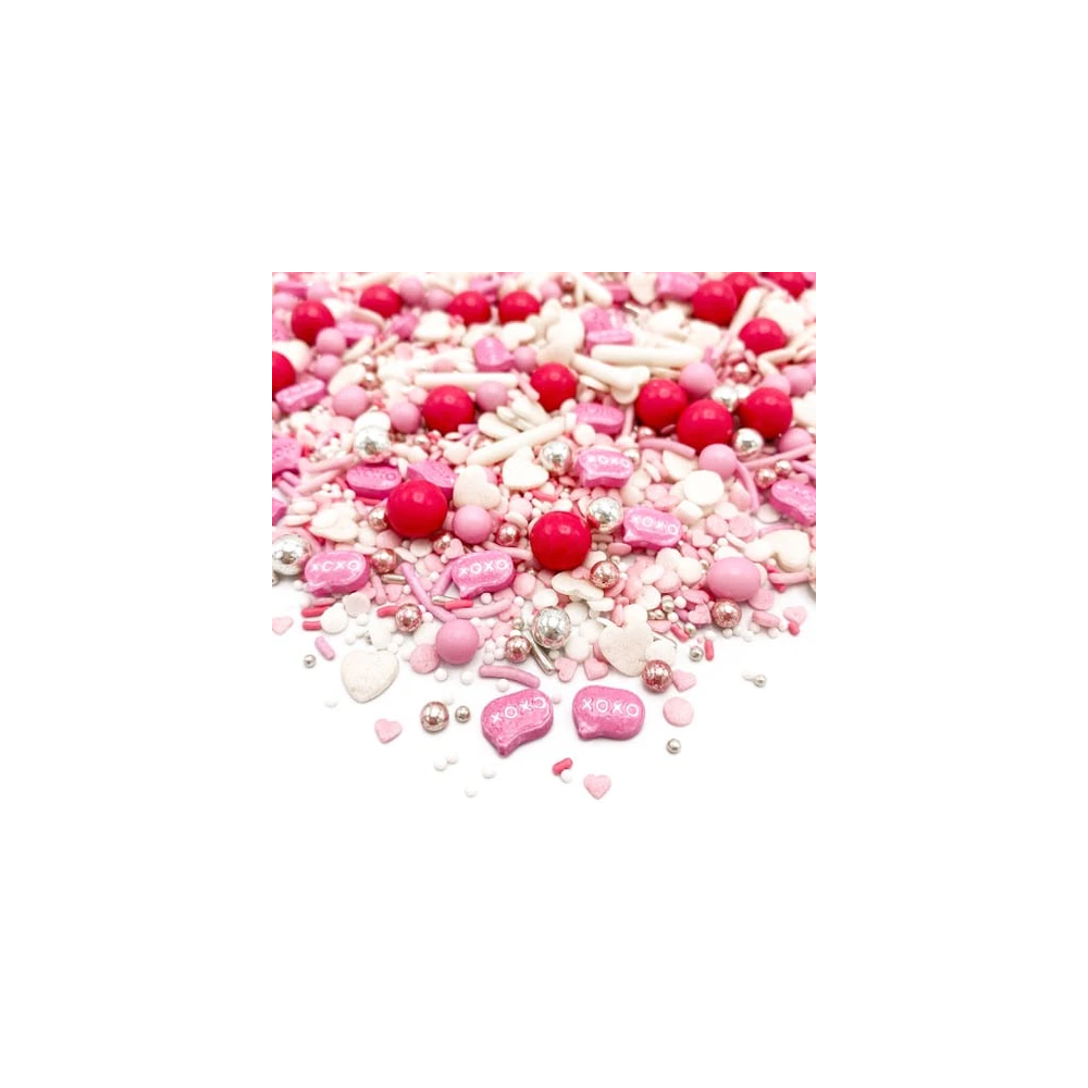 Sugar sprinkles Be my Valentine - Happy Sprinkles - 90 g