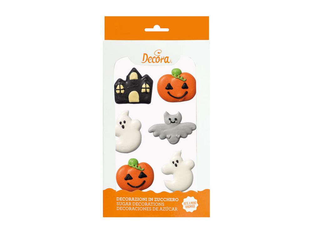 Sugar decorations - Decora - Halloween, 6 pcs.