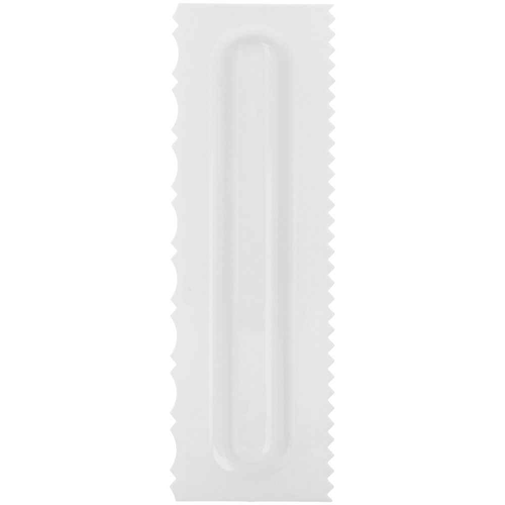 Double-sided cream comb, pattern 1 - 22.5 cm