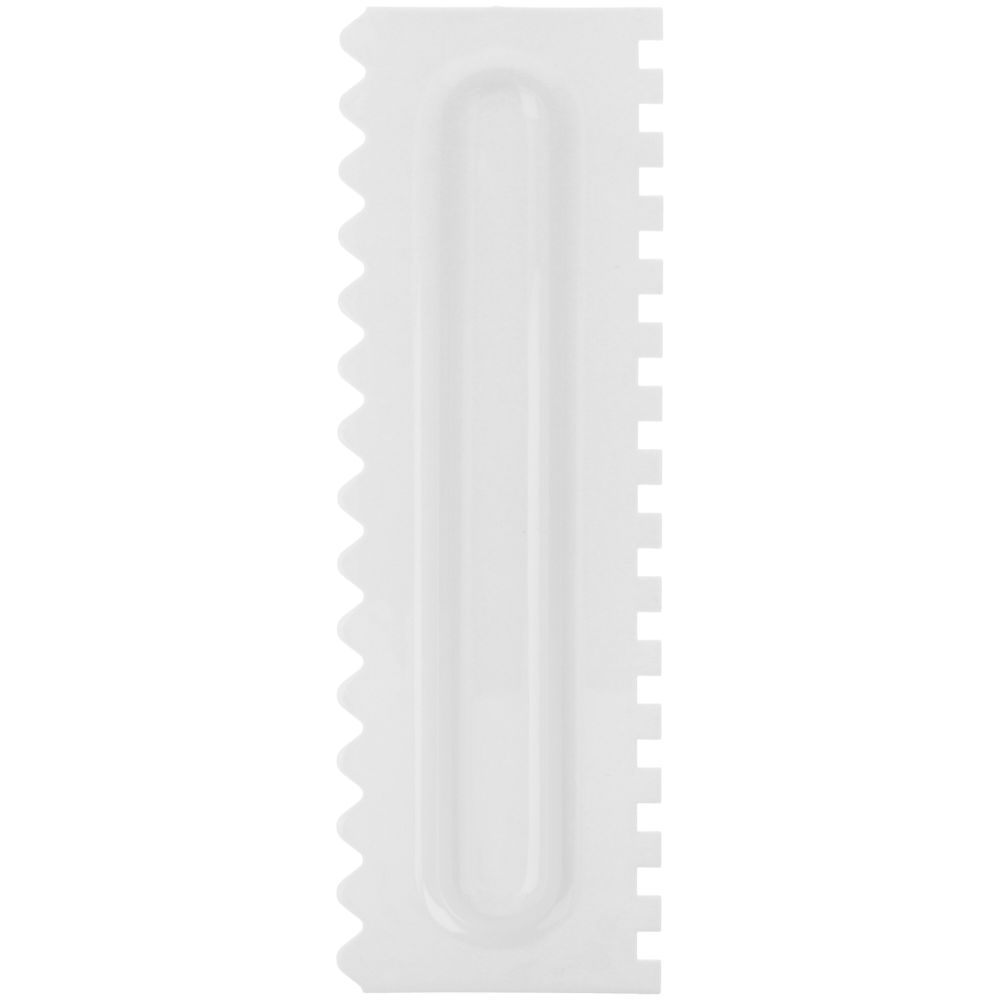 Double-sided cream comb, pattern 3 - 22.5 cm