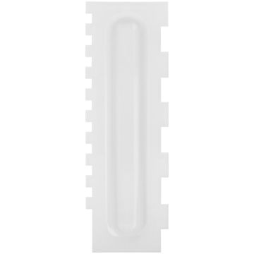 Double-sided cream comb, pattern 5 - 22.5 cm