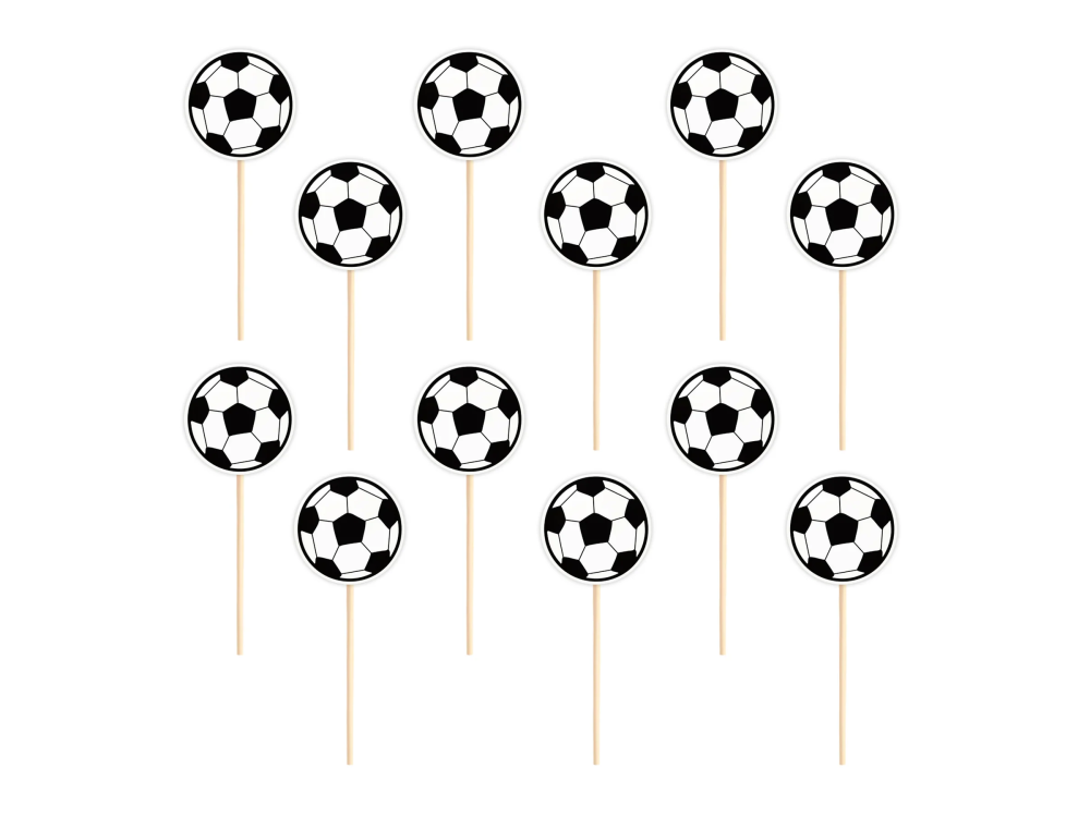 Muffin toppers Football - 12 pcs.