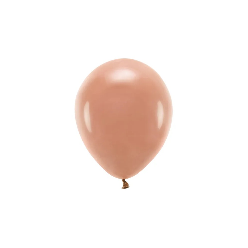 Balony lateksowe Eco pastelowe - PartyDeco - brudny róż, 30 cm, 10 szt.