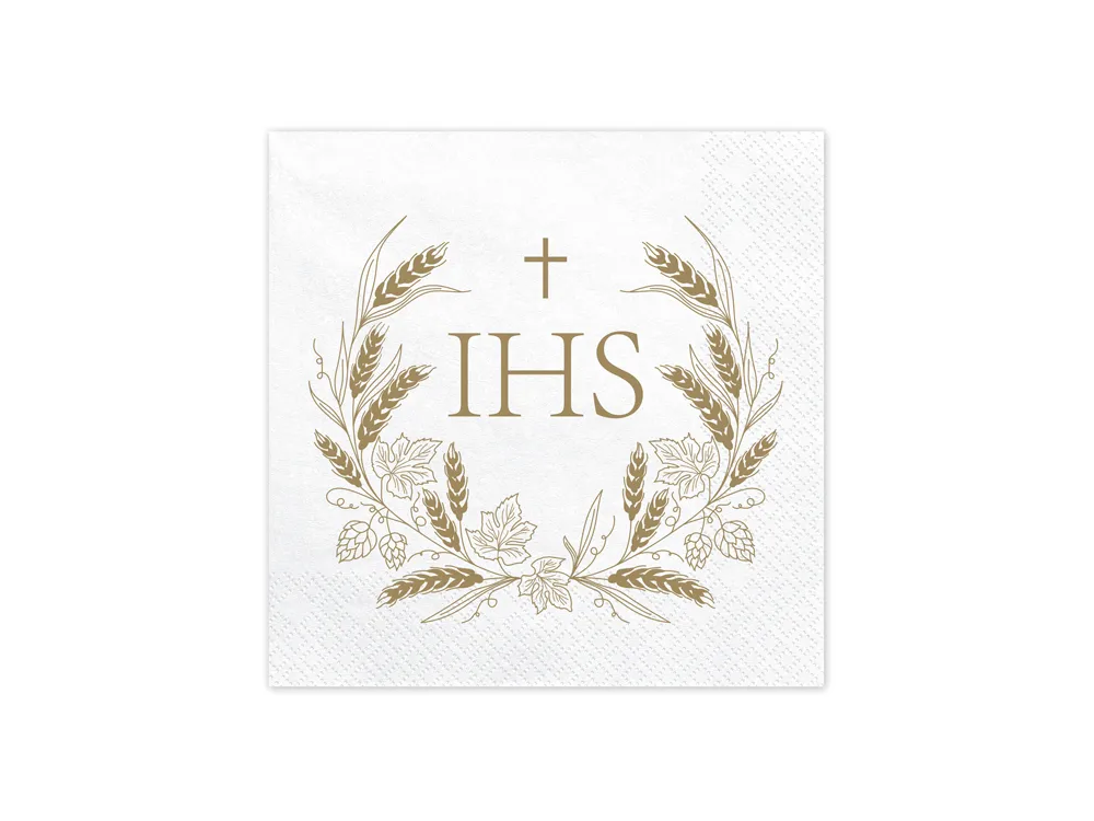 Paper napkins IHS - PartyDeco - 12 pcs.