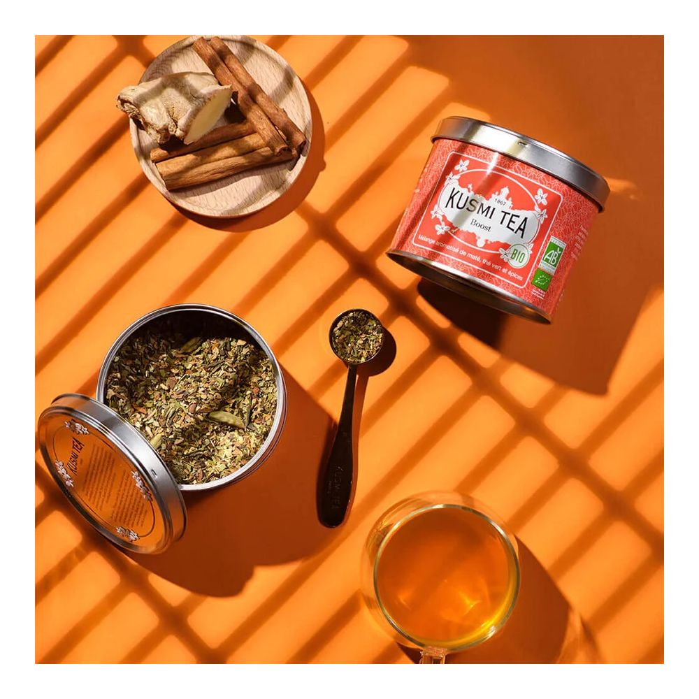 Herbata zielona mate Boost Bio - Kusmi Tea - 100 g