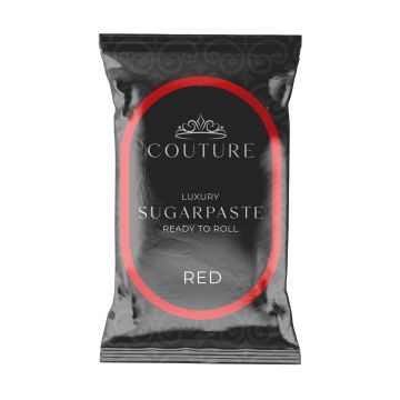Sugar paste for covering Red - Couture - 1 kg