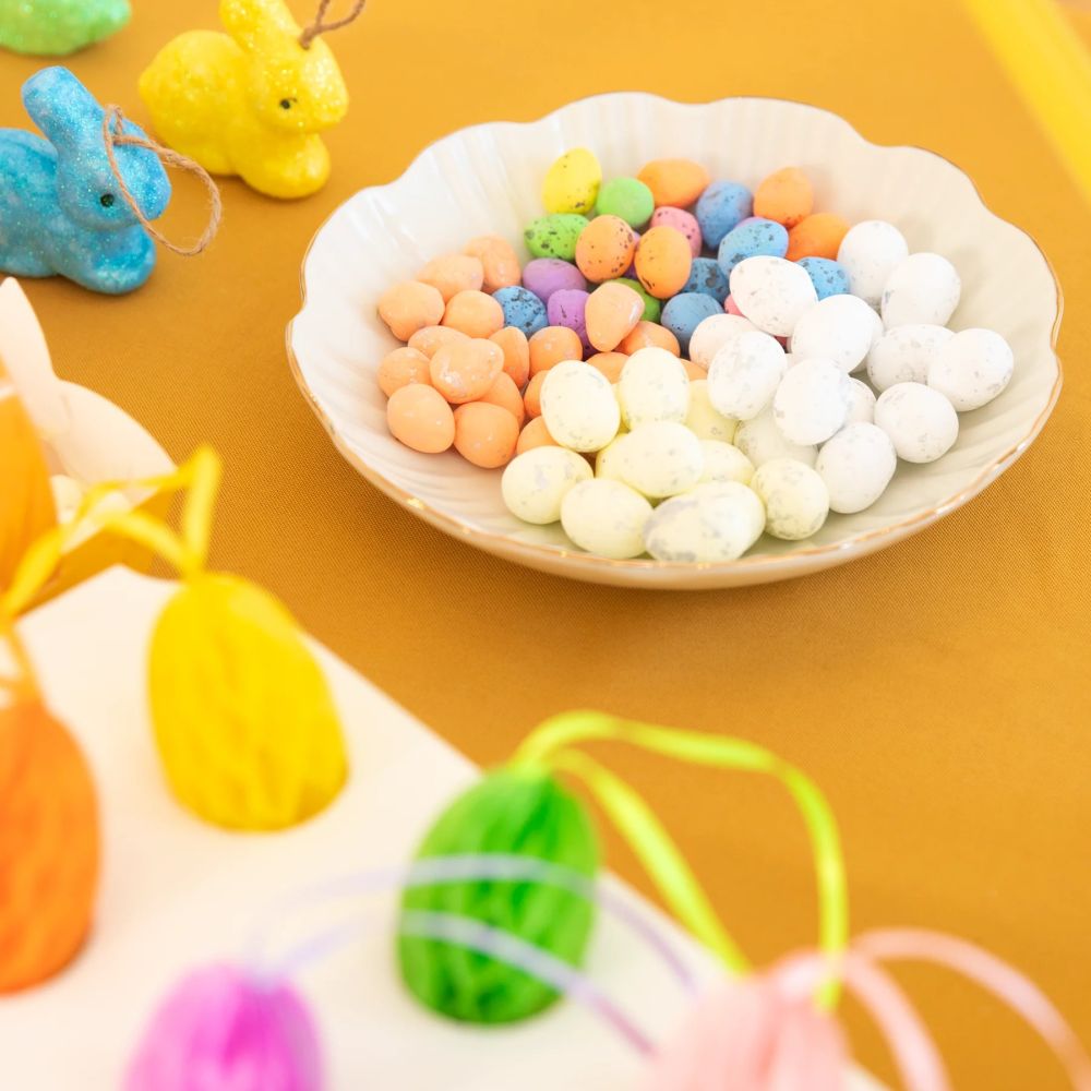 Easter decoration - White Eggs, 50 pcs.