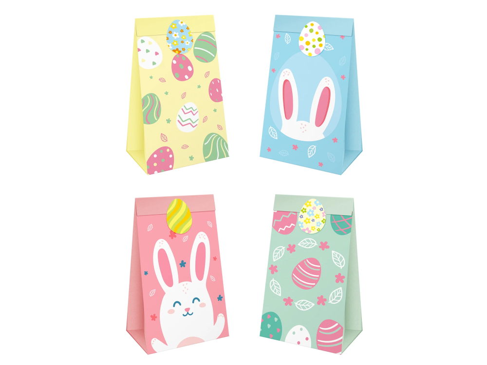 Paper bags for sweets - Easter 4 pcs