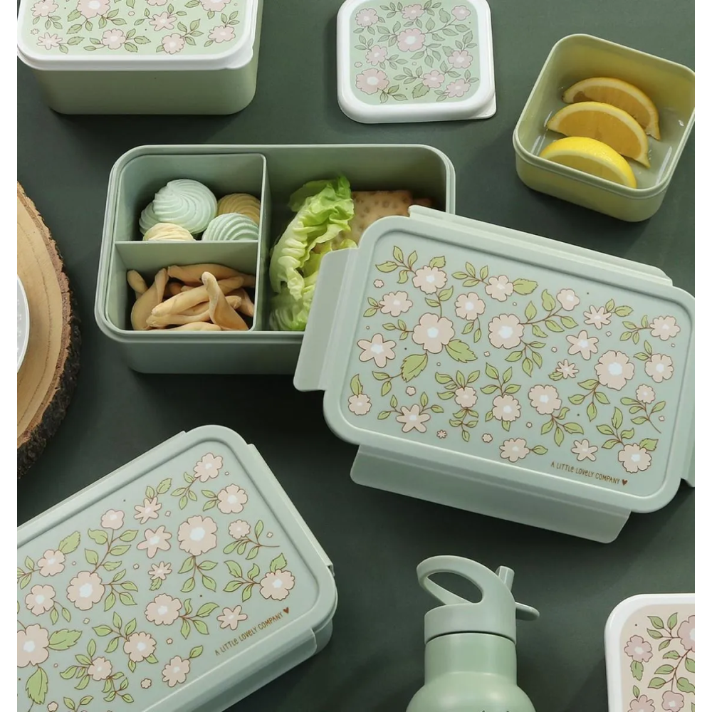 Lunch box Blossoms Sage - A Little Lovely Company - 1.2 L