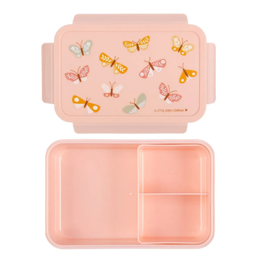 Pojemnik na żywność Bento Box Butterflies - A Little Lovely Company - 1,2 L