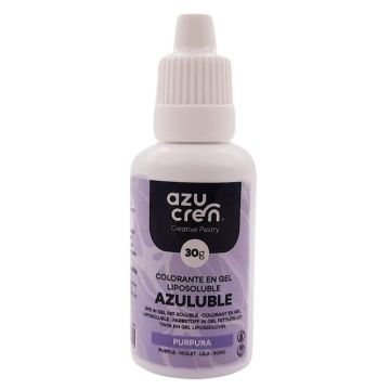 Food dye in gel - Azucren - purple, 30 g