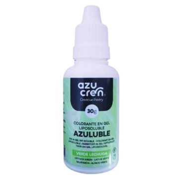 Food dye in gel - Azucren - lettuce green, 30 g