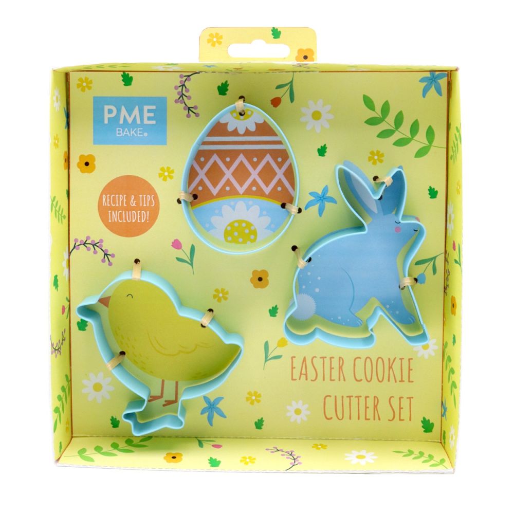 Easter cookie cutters - PME - 3 pcs.