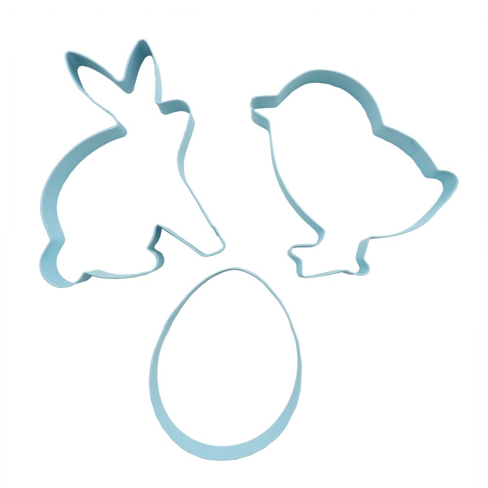 Easter cookie cutters - PME - 3 pcs.