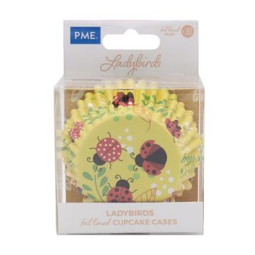 Muffin cases Ladybird - PME - 30 pcs.