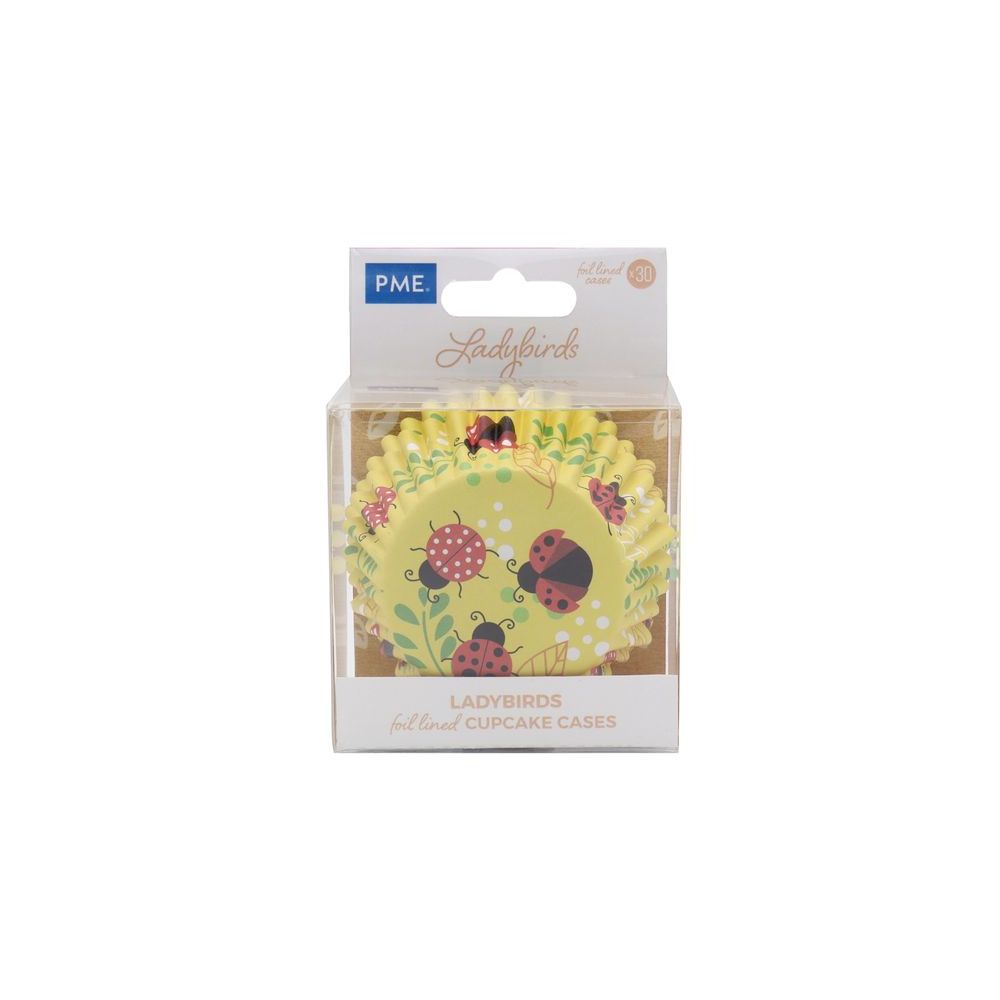 Muffin cases Ladybird - PME - 30 pcs.