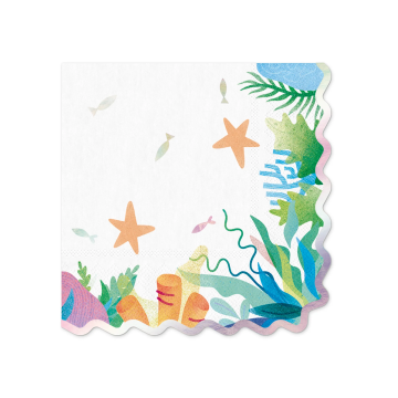 Paper napkins Ocean - 10 pcs.