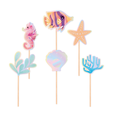 Muffin toppers Ocean - 6 pcs.