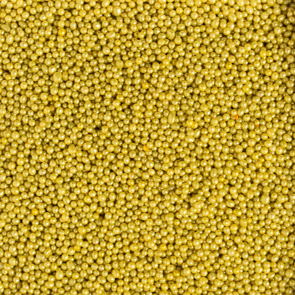 Sugar sprinkles mini pearls - Decora - gold, 100 g