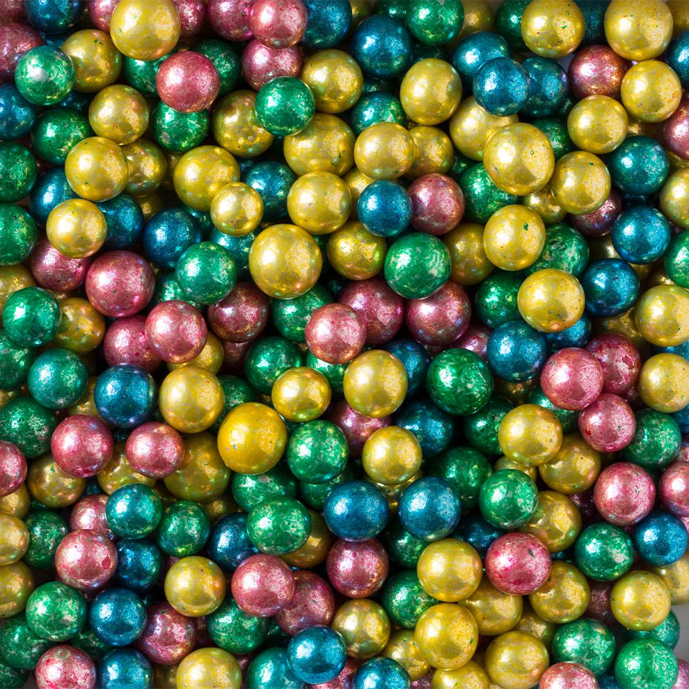 Posypka cukrowa perły - Decora - kolorowe, 100 g