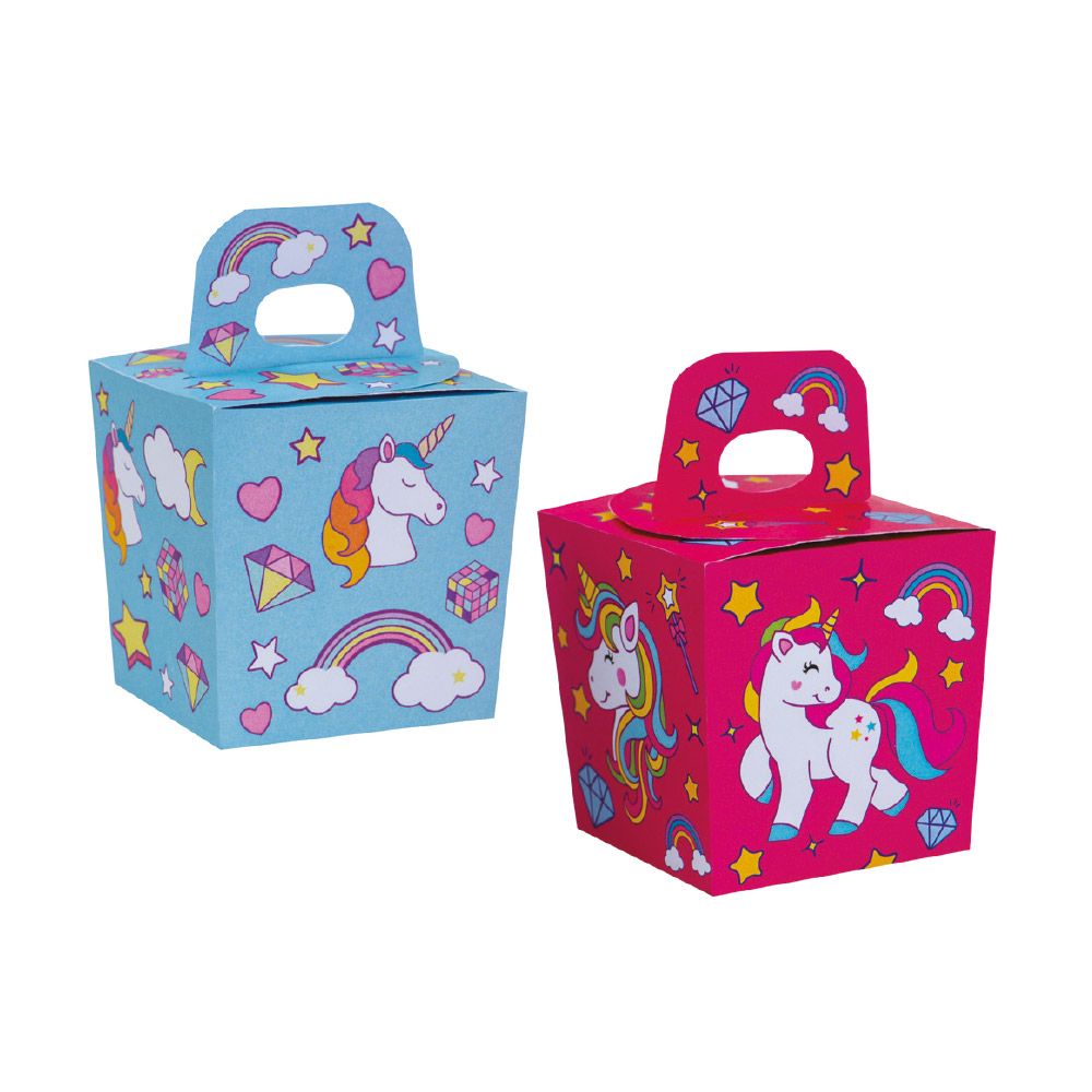 Paper boxes for sweets Unicorn - Decora - 6 pcs.